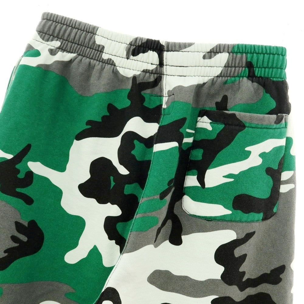 【中古】シュプリーム Supreme 2025年秋冬 Small Box Sweatpant カモフラ スウェットパンツ グリーンxグレー【サイズS】【 状態ランクB 】【 メンズ 】[BPD]