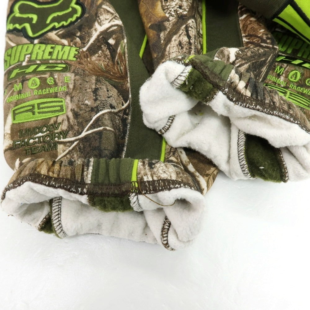 【中古】シュプリーム Supreme x Fox Racing 2025年秋冬 Sweatpant リアルツリーカモ スウェットパンツ ブラウンxオリーブ【 S 】【 状態ランクB 】【 メンズ 】