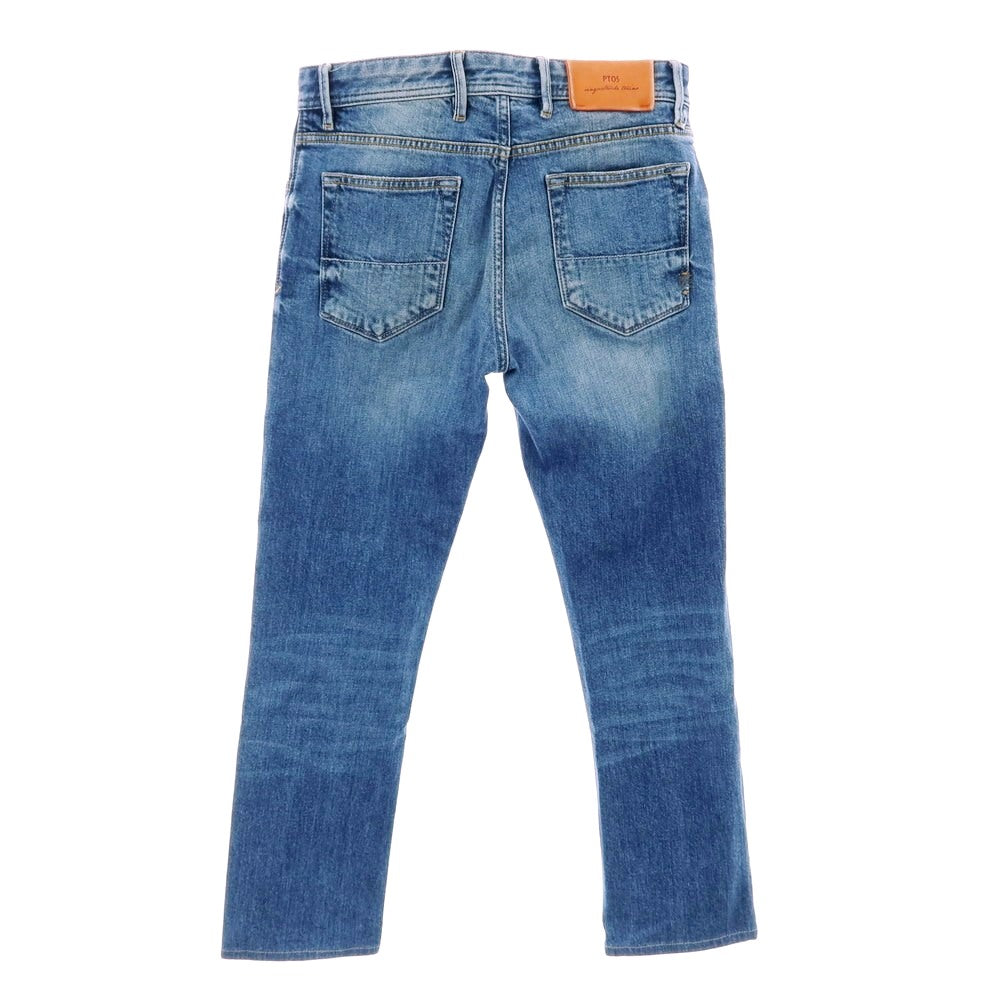 【中古】ピーティーゼロチンクエ PT05 SWING ストレッチ コットン デニムパンツ ジーンズ ライトブルー【 サイズ29 】【 状態ランクB 】【 メンズ 】 [APD]