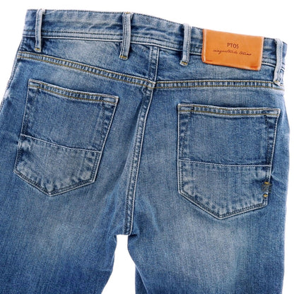 【中古】ピーティーゼロチンクエ PT05 SWING ストレッチ コットン デニムパンツ ジーンズ ライトブルー【 29 】【 状態ランクB 】【 メンズ 】