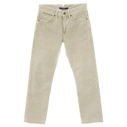 【中古】インコテックス INCOTEX ストレッチ コットン 細畝 コーデュロイパンツ ベージュ【 29 】【 状態ランクC 】【 メンズ 】