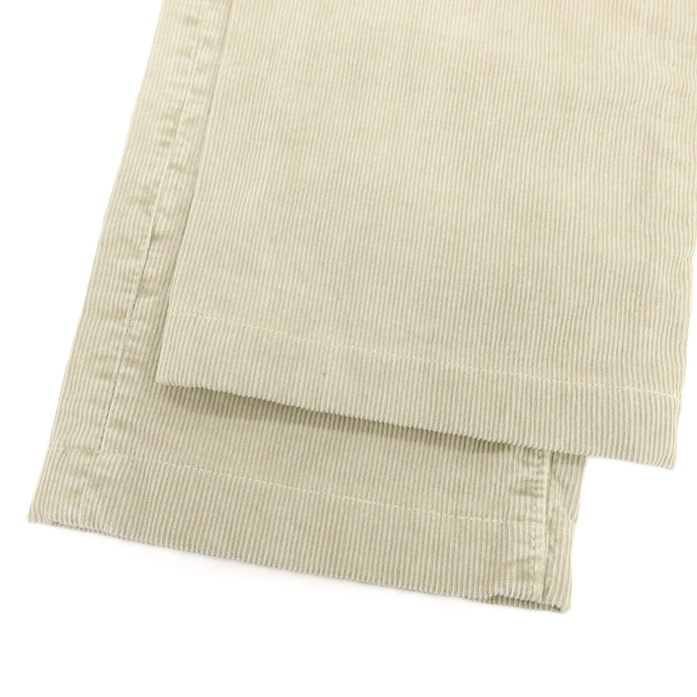 【中古】インコテックス INCOTEX ストレッチ コットン 細畝 コーデュロイパンツ ベージュ【 29 】【 状態ランクC 】【 メンズ 】