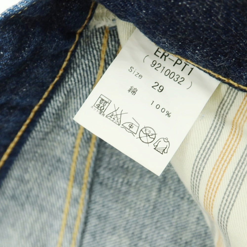 【中古】エラルチンクアンタチンクエ ERAL55 コットン デニムパンツ ジーンズ ネイビー【 サイズ29 】【 状態ランクC 】【 メンズ 】 [BPD]
