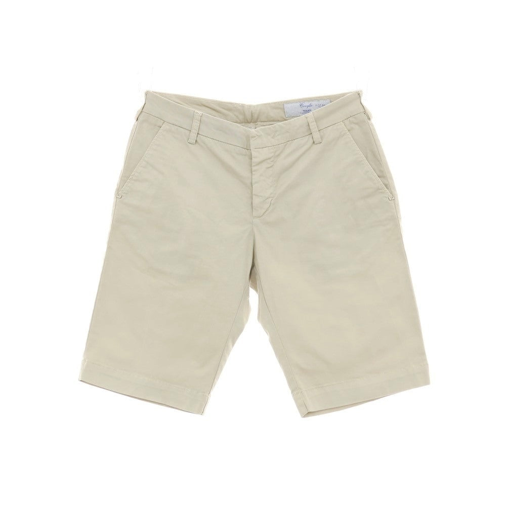 【中古】コロリオ バイ アントレアミ Coroglio by Entre Amis ストレッチ コットン ショートパンツ グレージュ【サイズ44】【 状態ランクC 】【 メンズ 】