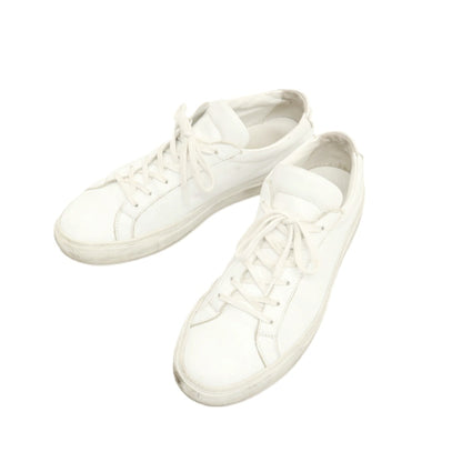 【中古】コモンプロジェクツ COMMON PROJECTS レザー スニーカー ホワイト【サイズ40】【 状態ランクC 】【 メンズ 】