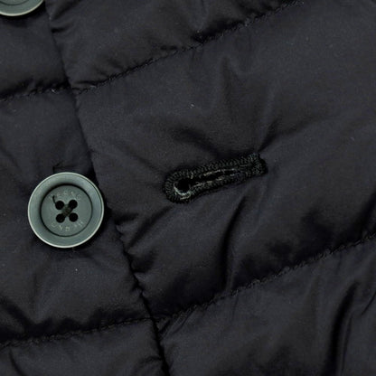 【中古】ヘルノ Herno ナイロン ダウンベスト ジレ ブラック【 48 】【 状態ランクB 】【 メンズ 】