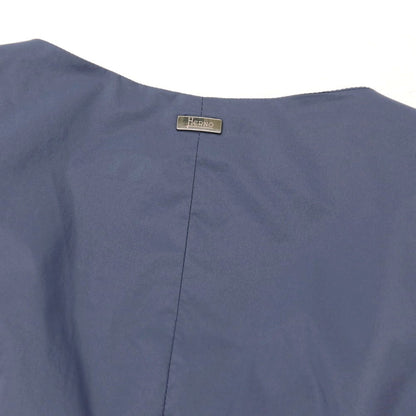 【中古】ヘルノ Herno ナイロン ダウンベスト ジレ スモークブルー【 48 】【 状態ランクB 】【 メンズ 】