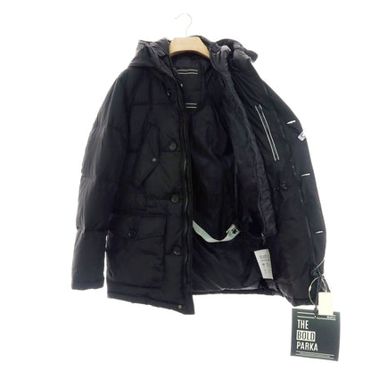 【中古】アドホック adhoc ポリエステル ダウンコート ブラック【 M 】【 状態ランクB 】【 メンズ 】