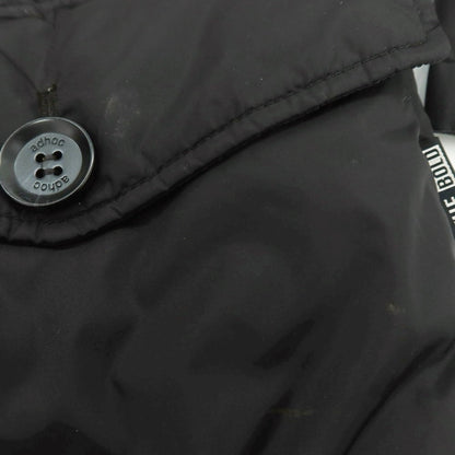 【中古】アドホック adhoc ポリエステル ダウンコート ブラック【 M 】【 状態ランクB 】【 メンズ 】