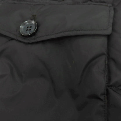 【中古】アドホック adhoc ポリエステル ダウンコート ブラック【 M 】【 状態ランクB 】【 メンズ 】