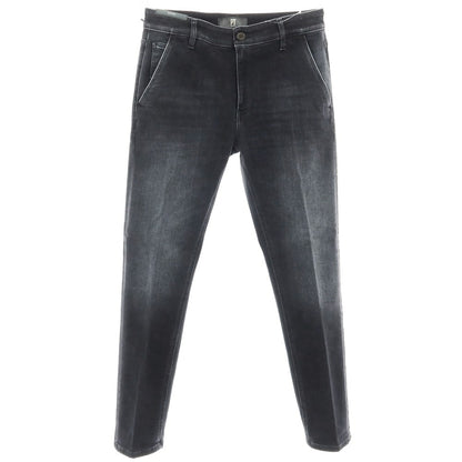 【中古】【未使用】ピーティートリノ デニム PT TORINO DENIM INDIE ストレッチ コットンセルロースポリエステル デニムパンツ ウォッシュブラック【 32 】【 状態ランクS 】【 メンズ 】