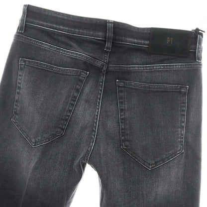 【中古】【未使用】ピーティートリノ デニム PT TORINO DENIM INDIE ストレッチ コットンセルロースポリエステル デニムパンツ ウォッシュブラック【 32 】【 状態ランクS 】【 メンズ 】