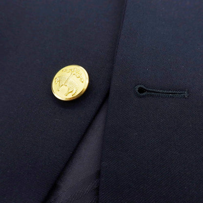 【中古】ブルックスブラザーズ Brooks Brothers ウール 2B テーラードジャケット ネイビー【 39 】【 状態ランクC 】【 メンズ 】