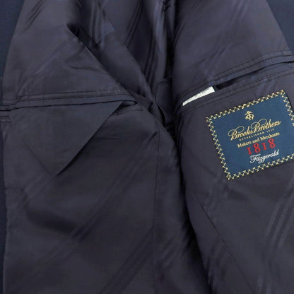 【中古】ブルックスブラザーズ Brooks Brothers ウール 2B テーラードジャケット ネイビー【 39 】【 状態ランクC 】【 メンズ 】