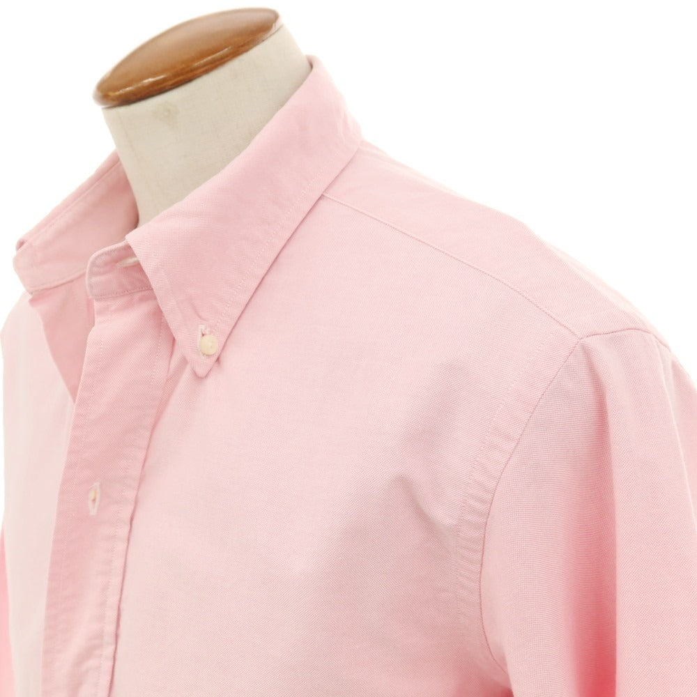 【中古】ブルックスブラザーズ Brooks Brothers オックスフォードコットン ボタンダウンシャツ ピンク【 M 】【 状態ランクB 】【 メンズ 】