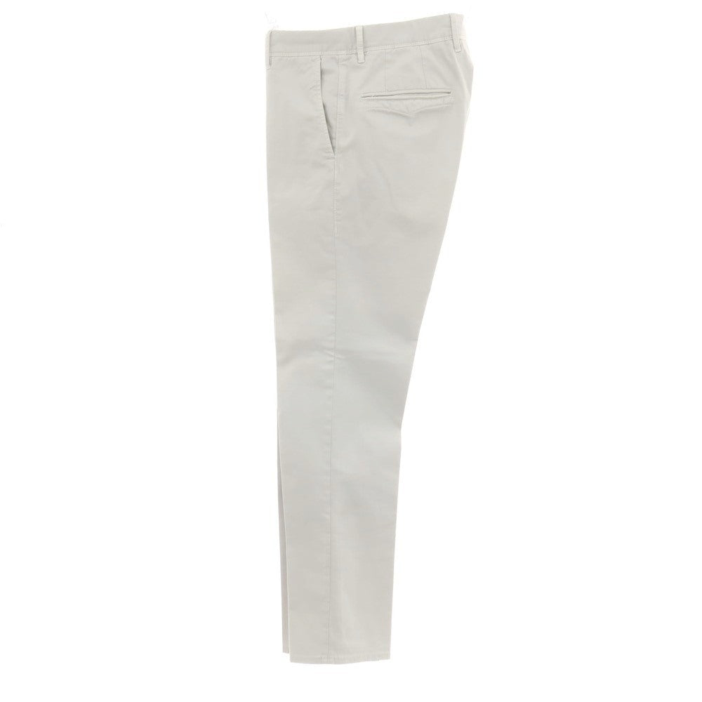 【中古】インコテックス スラックス INCOTEX SLACKS ストレッチ コットン カジュアルスラックスパンツ ライトグレー【サイズ32】【 状態ランクC 】【 メンズ 】