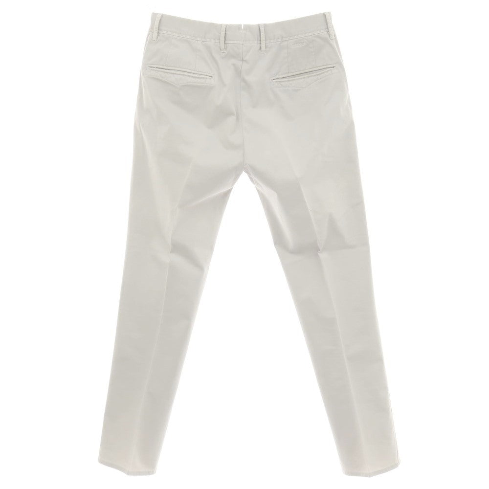 【中古】インコテックス スラックス INCOTEX SLACKS ストレッチ コットン カジュアルスラックスパンツ ライトグレー【サイズ32】【 状態ランクC 】【 メンズ 】