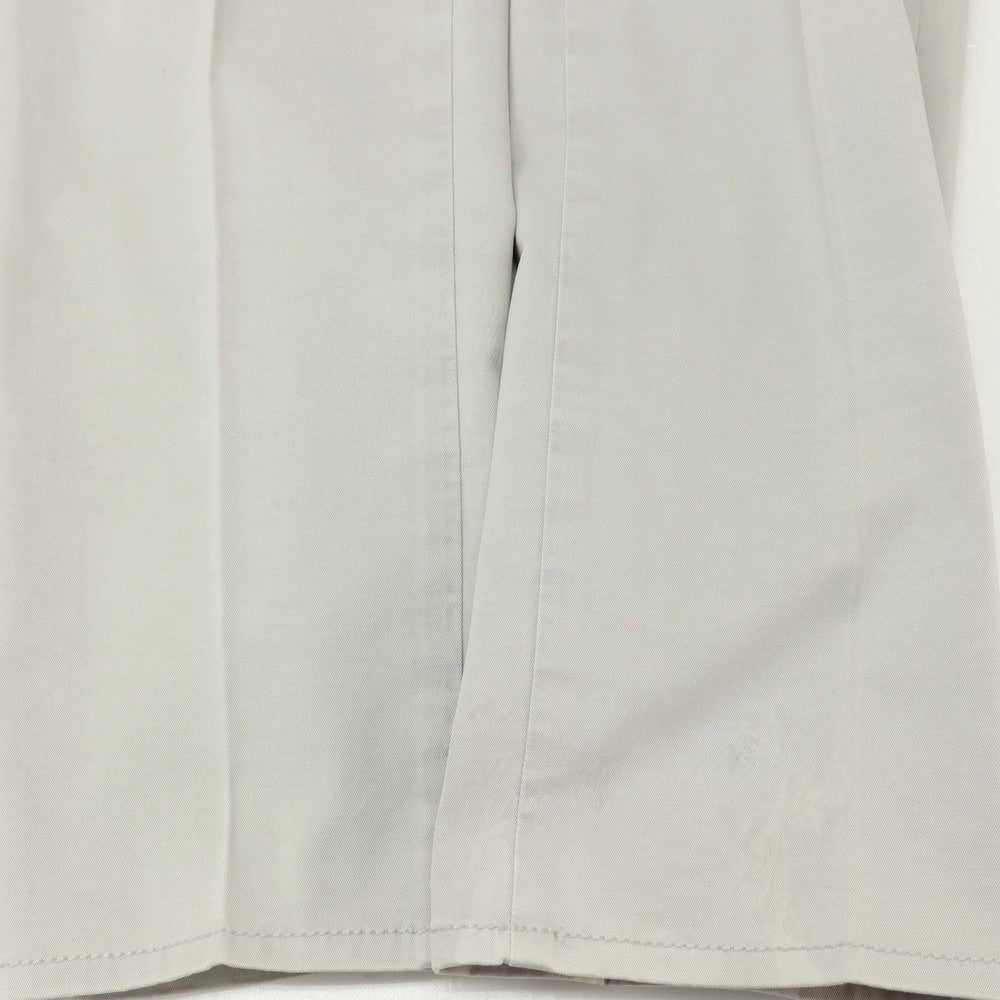 【中古】インコテックス スラックス INCOTEX SLACKS ストレッチ コットン カジュアルスラックスパンツ ライトグレー【サイズ32】【 状態ランクC 】【 メンズ 】