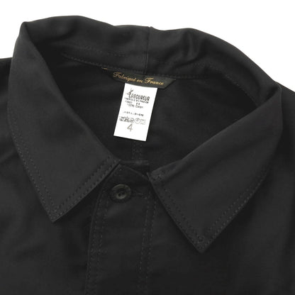 【中古】ル ラブルール LABOUREUR コットン カバーオール ブラック【サイズ4】【 状態ランクB 】【 メンズ 】