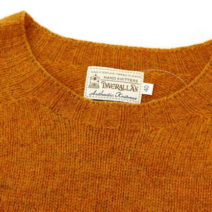 【中古】インバーアラン INVERALLAN ウール クルーネック プルオーバーニット オレンジ【 40 】【 状態ランクB 】【 メンズ 】