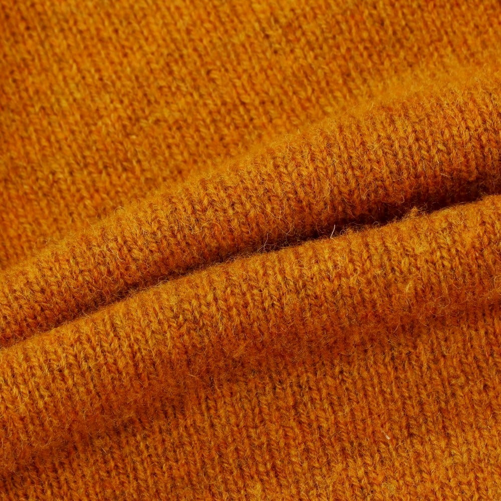 【中古】インバーアラン INVERALLAN ウール クルーネック プルオーバーニット オレンジ【 40 】【 状態ランクB 】【 メンズ 】