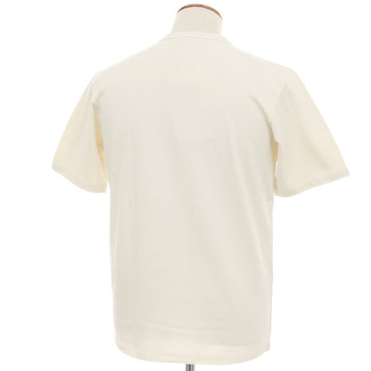 【中古】【未使用】テラ ジェノバ TELA GENOVA コットン クルーネック 半袖Ｔシャツ アイボリー【 M 】【 状態ランクS 】【 メンズ 】[APD]