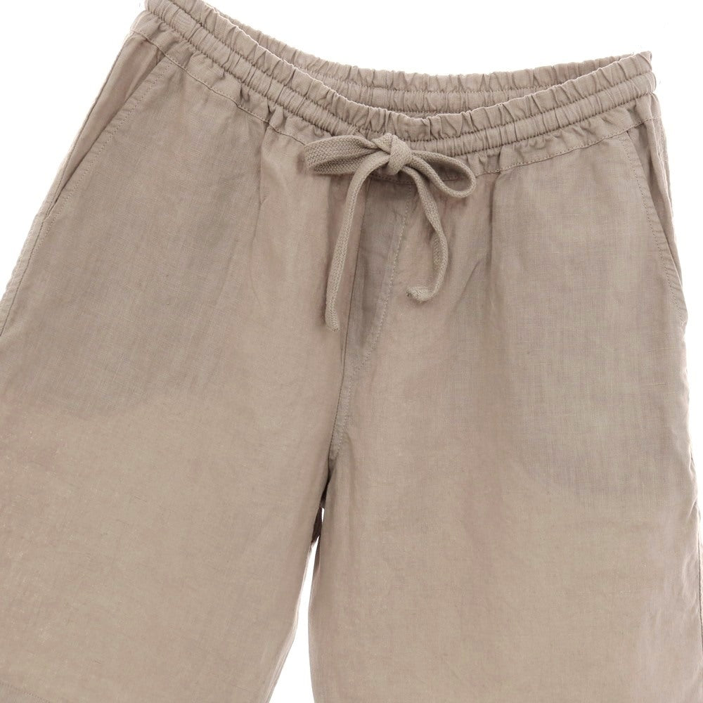 【中古】フェデーリ FEDELI リネン ショートパンツ トープ【サイズL】【 状態ランクB 】【 メンズ 】