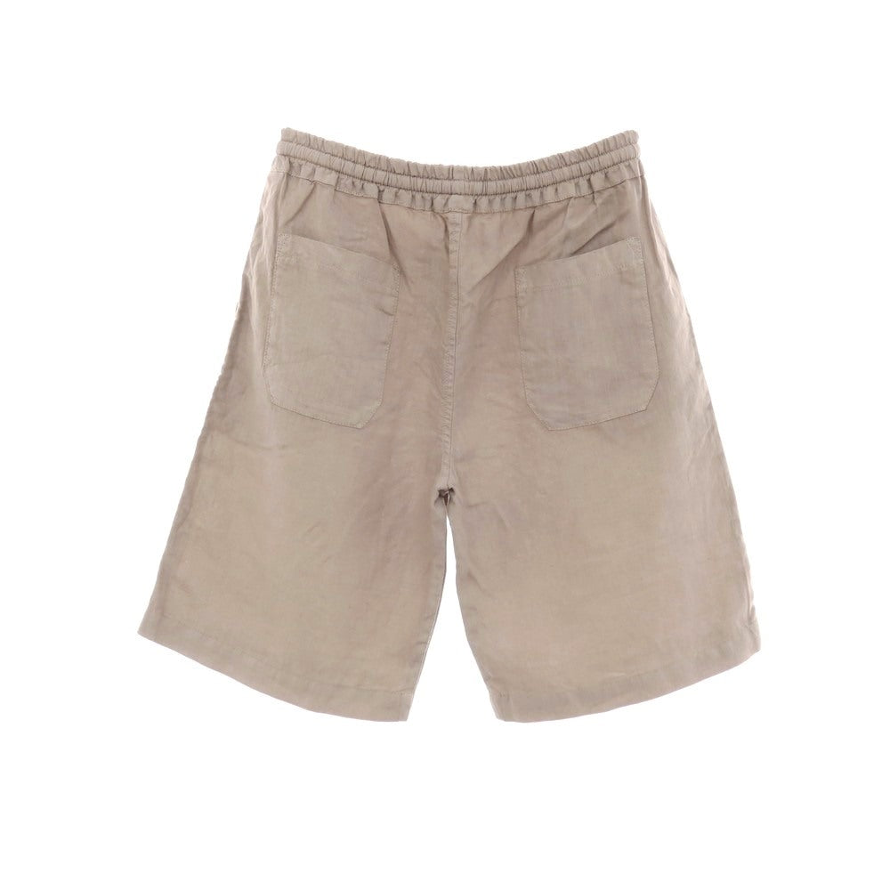 【中古】フェデーリ FEDELI リネン ショートパンツ トープ【サイズL】【 状態ランクB 】【 メンズ 】