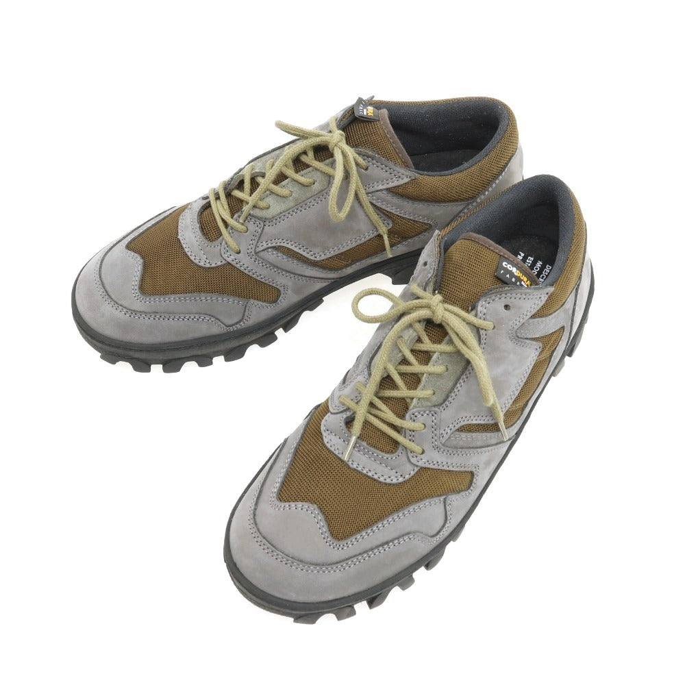 【中古】リプロダクション オブ ファウンド REPRODUCTION OF FOUND BRITISH MILITARY TRAINER ヌバックナイロン スニーカー グレーxカーキ【サイズ43】【 状態ランクA 】【 メンズ 】