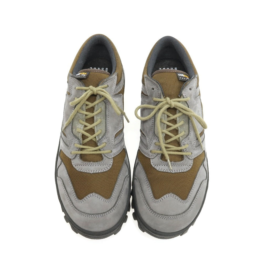 【中古】リプロダクション オブ ファウンド REPRODUCTION OF FOUND BRITISH MILITARY TRAINER ヌバックナイロン スニーカー グレーxカーキ【サイズ43】【 状態ランクA 】【 メンズ 】