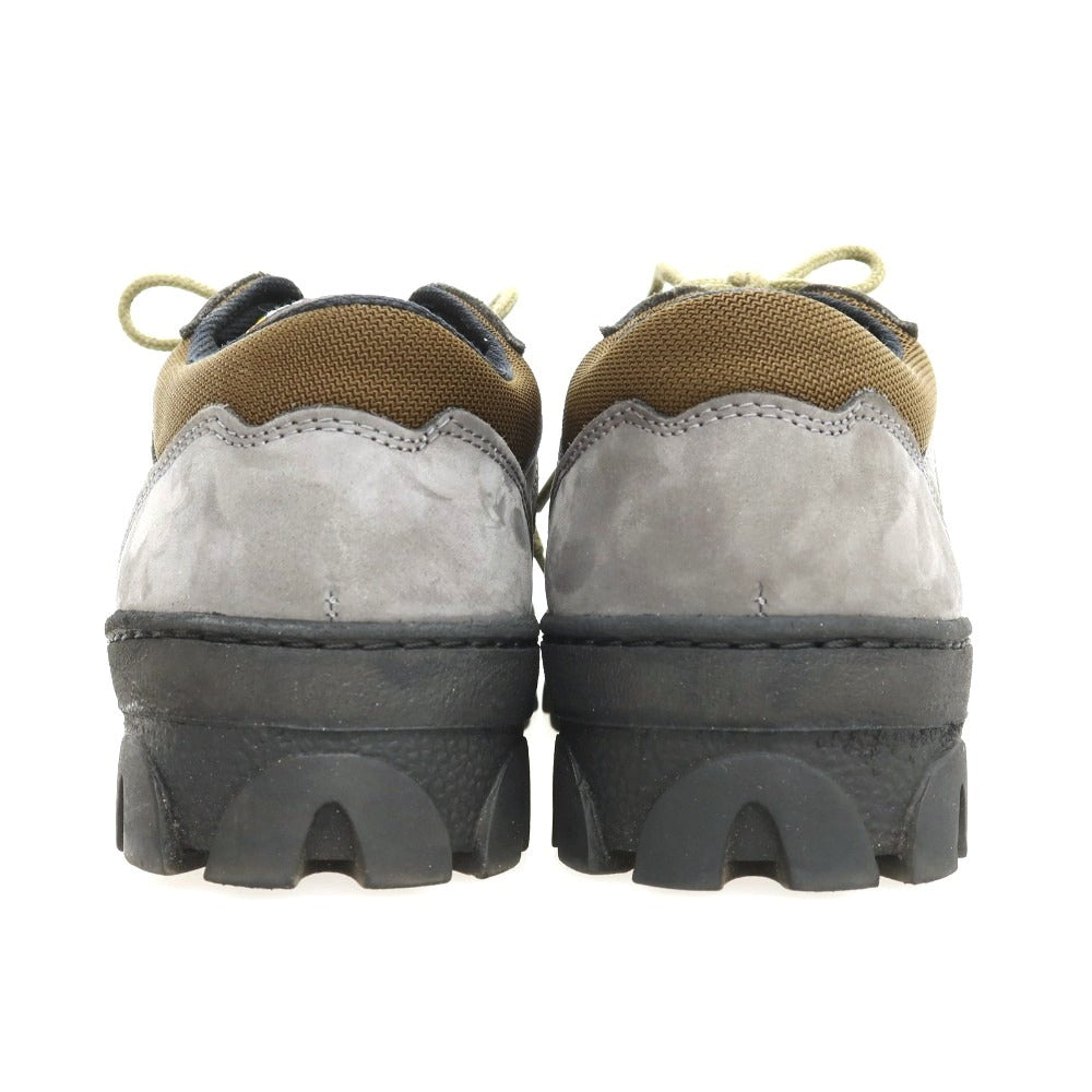 【中古】リプロダクション オブ ファウンド REPRODUCTION OF FOUND BRITISH MILITARY TRAINER ヌバックナイロン スニーカー グレーxカーキ【サイズ43】【 状態ランクA 】【 メンズ 】