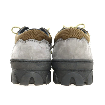 【中古】リプロダクション オブ ファウンド REPRODUCTION OF FOUND BRITISH MILITARY TRAINER ヌバックナイロン スニーカー グレーxカーキ【サイズ43】【 状態ランクA 】【 メンズ 】