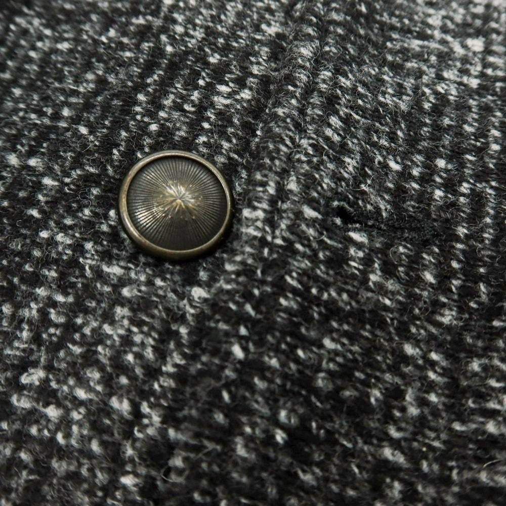 【中古】フラディ FRADI POSTAGE K アクリルポリエステルウール 2B カジュアルジャケット グレーxホワイト【 48 】【 状態ランクB 】【 メンズ 】