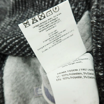 【中古】フラディ FRADI POSTAGE K アクリルポリエステルウール 2B カジュアルジャケット グレーxホワイト【 48 】【 状態ランクB 】【 メンズ 】