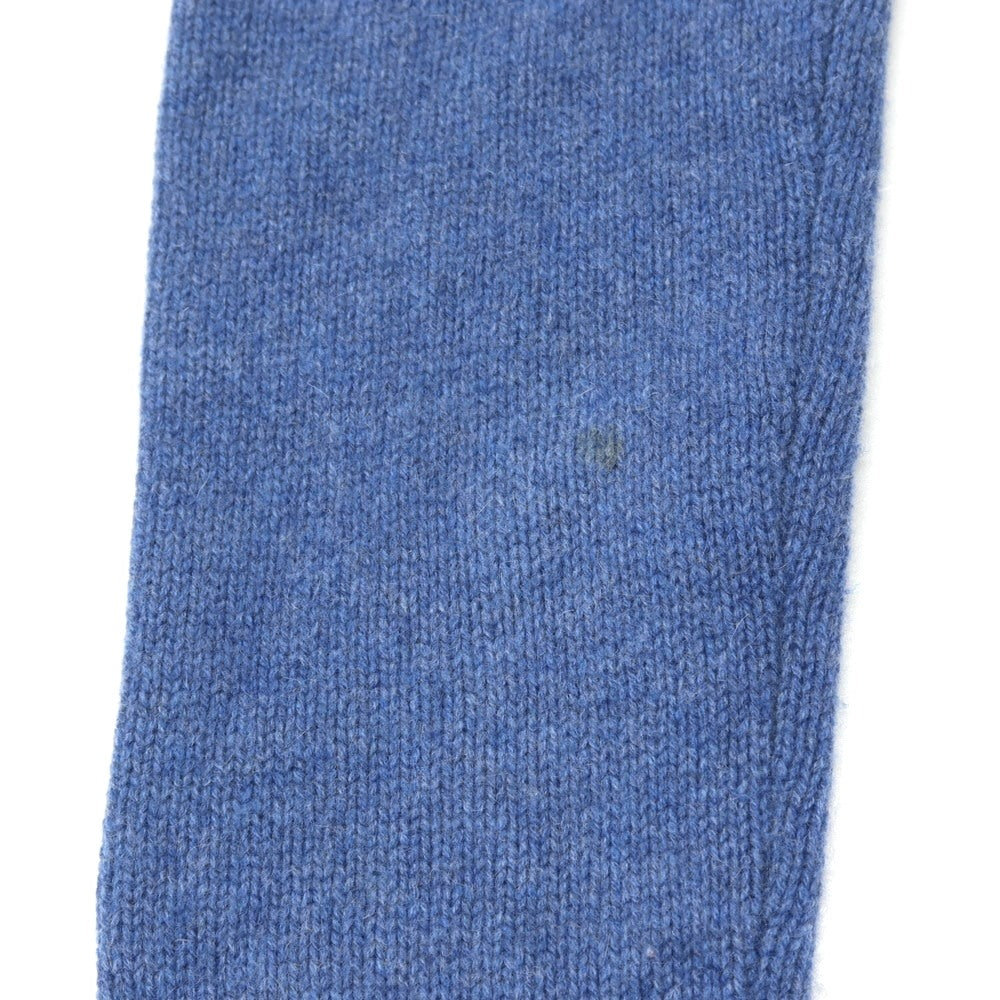 【中古】エリオポール heliopole ウールカシミヤ ショールカラー カーディガン ブルー【 2 】【 状態ランクC 】【 メンズ 】