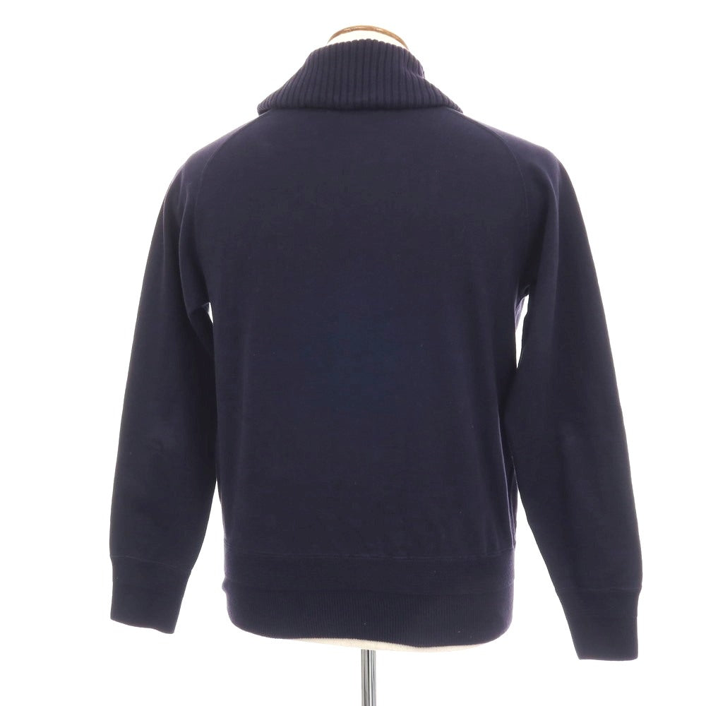 【中古】ハバーサック HAVERSACK コットン ショールカラー カーディガン ネイビー【サイズＭ】【 状態ランクC 】【 メンズ 】