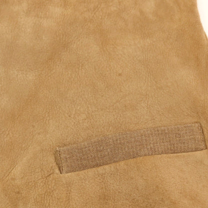 【中古】ロベルトコリーナ ROBERTO COLLINA コットンニット×スエード カーディガン ライトブラウン【 48 】【 状態ランクB 】【 メンズ 】