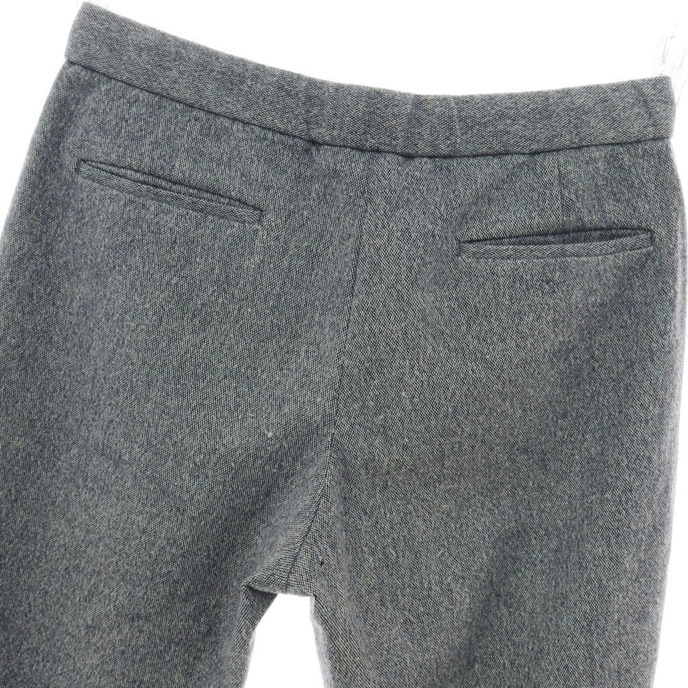 【中古】トゥモローランド TOMORROWLAND ストレッチ ウールナイロン イージーパンツ ネイビーxホワイト【 M 】【 状態ランクC 】【 メンズ 】