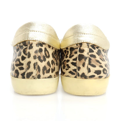 【中古】フィリップモデル PHILIPPE MODEL レオパードプリント スニーカー ベージュxブラウン【サイズ41】【 状態ランクC 】【 メンズ 】