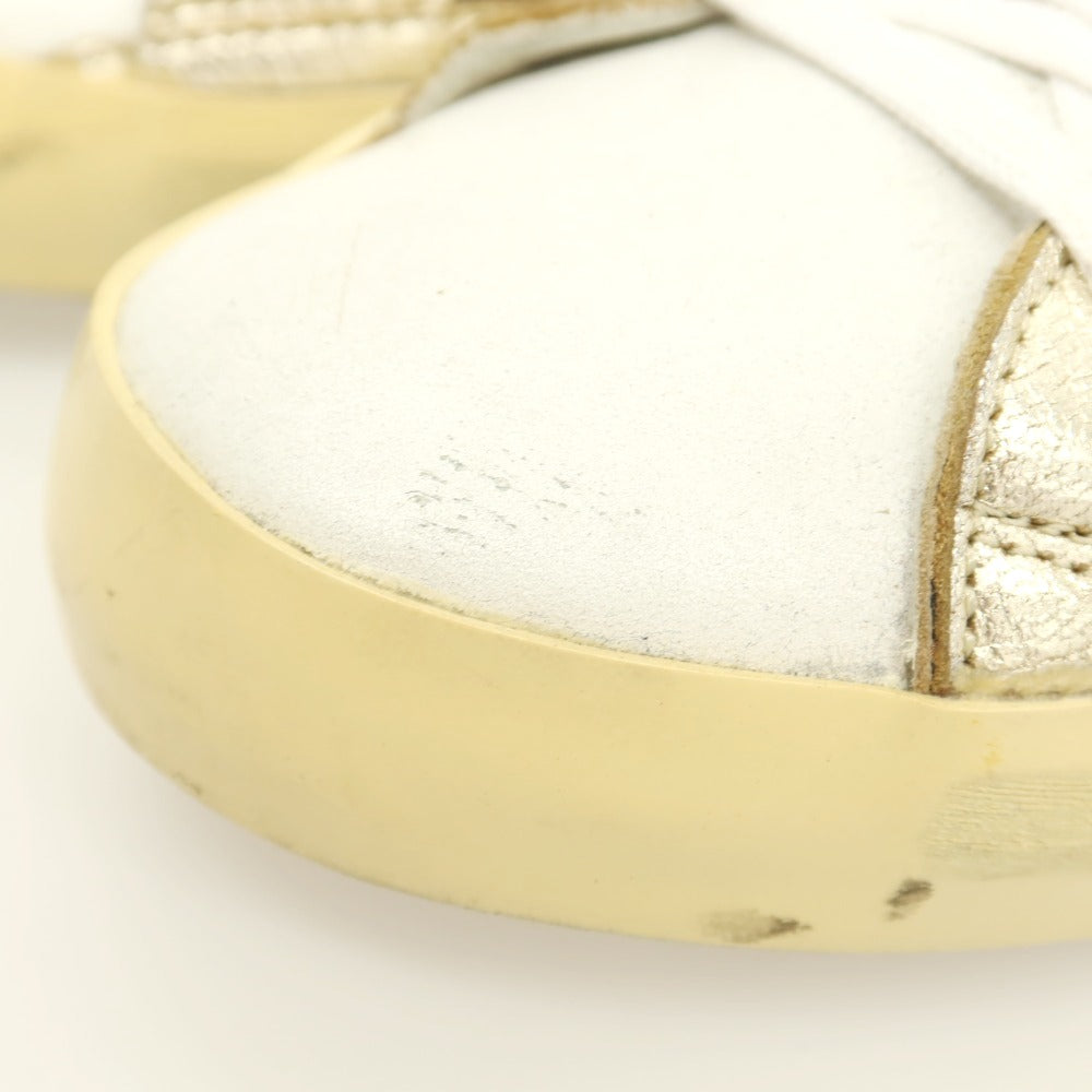 【中古】フィリップモデル PHILIPPE MODEL レオパードプリント スニーカー ベージュxブラウン【サイズ41】【 状態ランクC 】【 メンズ 】