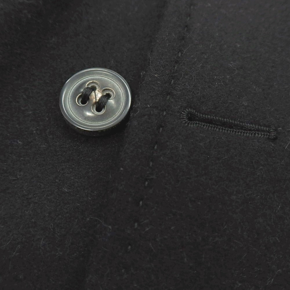 【中古】ディースクエアード DSQUARED2 ウールポリエステル ピーコート ブラック【 46 】【 状態ランクB 】【 メンズ 】