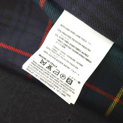 【中古】ディースクエアード DSQUARED2 ウールポリエステル ピーコート ブラック【 46 】【 状態ランクB 】【 メンズ 】