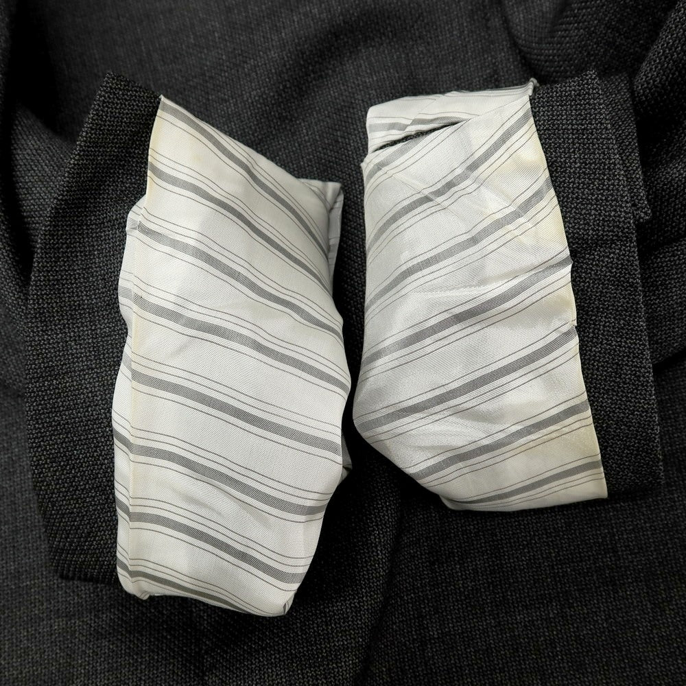 【中古】ルイジ ビアンキ マントヴァ Luigi Bianchi Mantova ウール 2つボタンスーツ グレー【サイズ50】【 状態ランクC 】【 メンズ 】