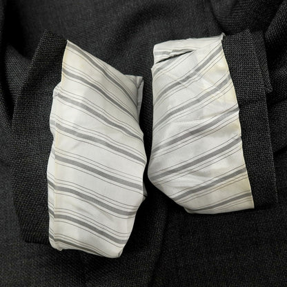 【中古】ルイジ ビアンキ マントヴァ Luigi Bianchi Mantova ウール 2つボタンスーツ グレー【サイズ50】【 状態ランクC 】【 メンズ 】