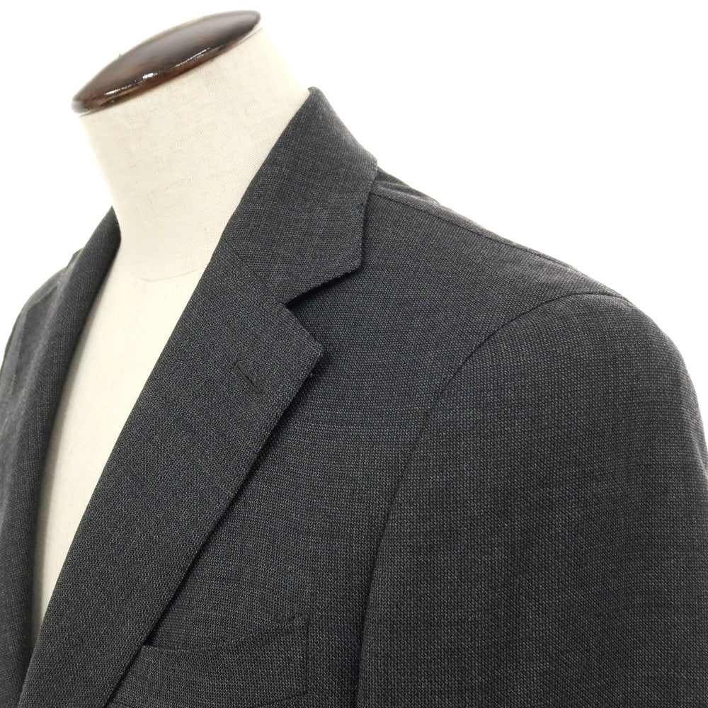 【中古】ルイジ ビアンキ マントヴァ Luigi Bianchi Mantova ウール 2つボタンスーツ グレー【サイズ50】【 状態ランクC 】【 メンズ 】