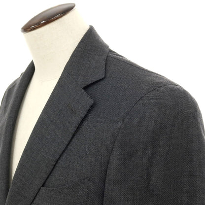 【中古】ルイジ ビアンキ マントヴァ Luigi Bianchi Mantova ウール 2つボタンスーツ グレー【サイズ50】【 状態ランクC 】【 メンズ 】