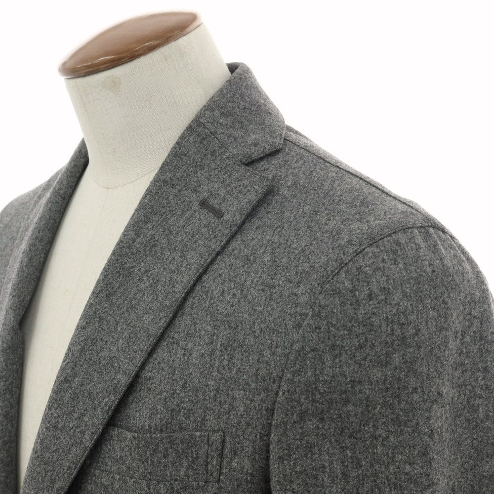 【中古】ボリオリ BOGLIOLI WIGHT ウール 3つボタンスーツ グレー【サイズ46】【 状態ランクB 】【 メンズ 】