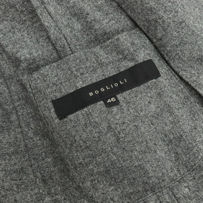 【中古】ボリオリ BOGLIOLI WIGHT ウール 3つボタンスーツ グレー【サイズ46】【 状態ランクB 】【 メンズ 】