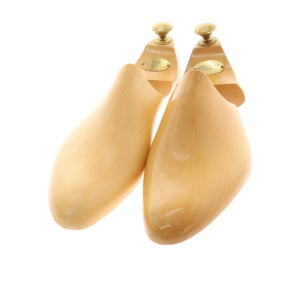 【中古】クロケットアンドジョーンズ CROCKETT&amp;JONES 631 木製 純正 シューツリー シューキーパー ベージュxゴールド【サイズ6】【 状態ランクB 】【 メンズ 】