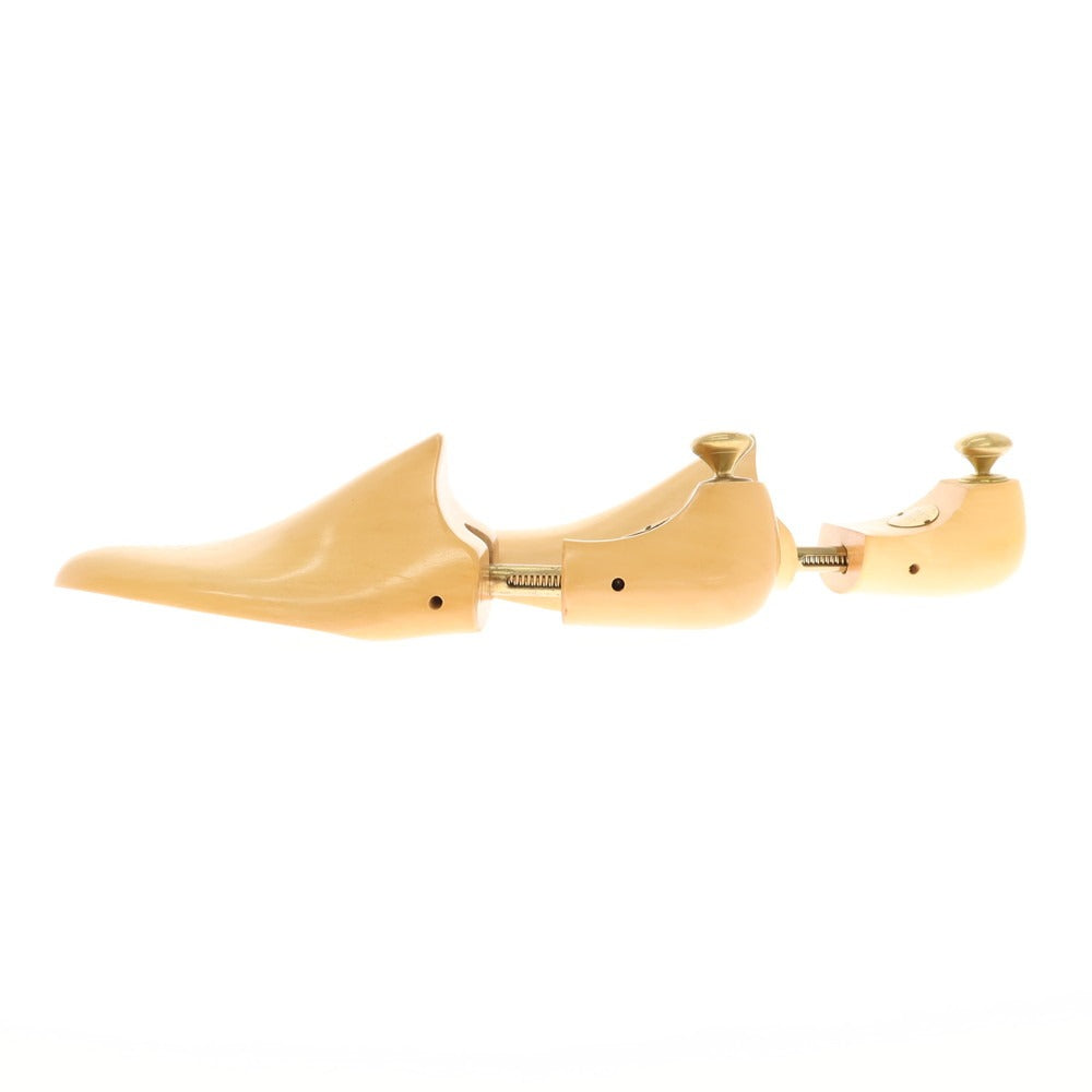 【中古】クロケットアンドジョーンズ CROCKETT&amp;JONES 631 木製 純正 シューツリー シューキーパー ベージュxゴールド【サイズ6】【 状態ランクB 】【 メンズ 】